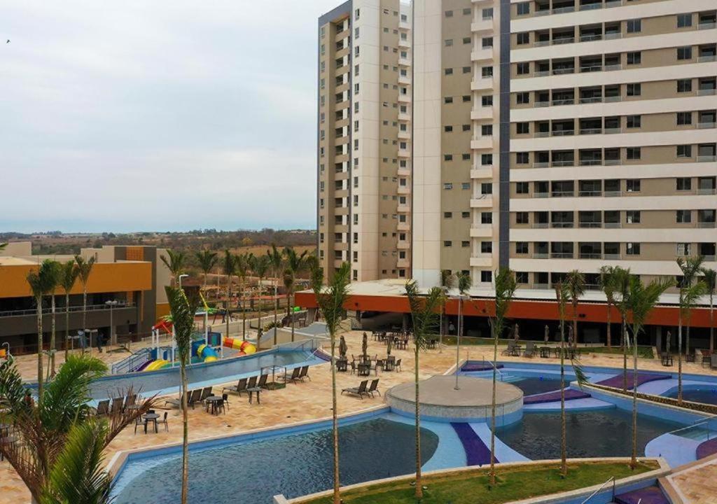 Enjoy Solar Das Aguas Park Resort Olímpia Zewnętrze zdjęcie Residential complex in the city