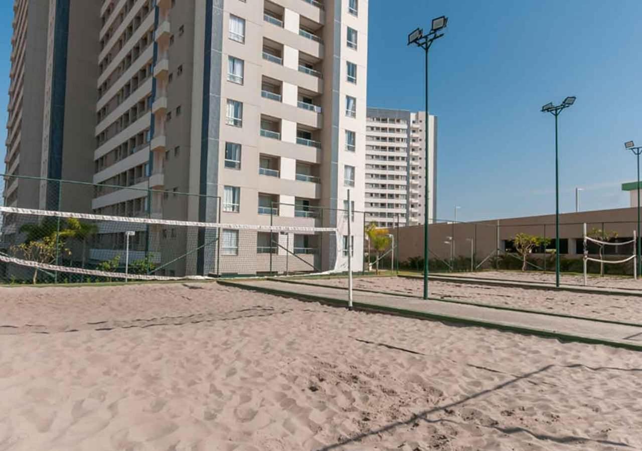 Enjoy Solar Das Aguas Park Resort Olímpia Zewnętrze zdjęcie The beach volleyball court at the complex